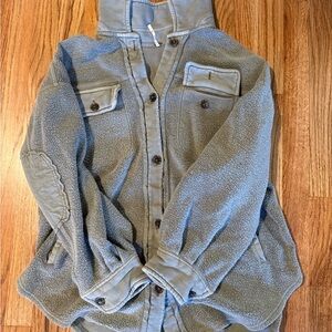 FP Movement by Free People green Fleece Jacket